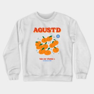 AGUST D tangerine Crewneck Sweatshirt